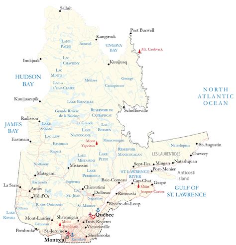 Directory of municipalities in Quebec .